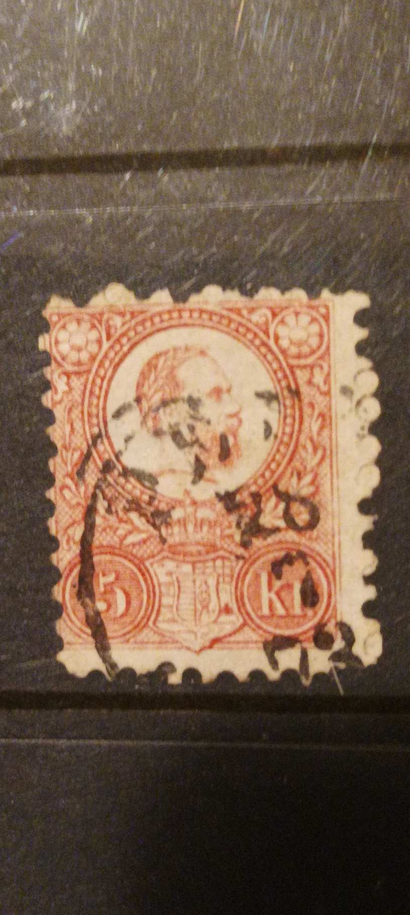 1871. Réznyomat 5kr