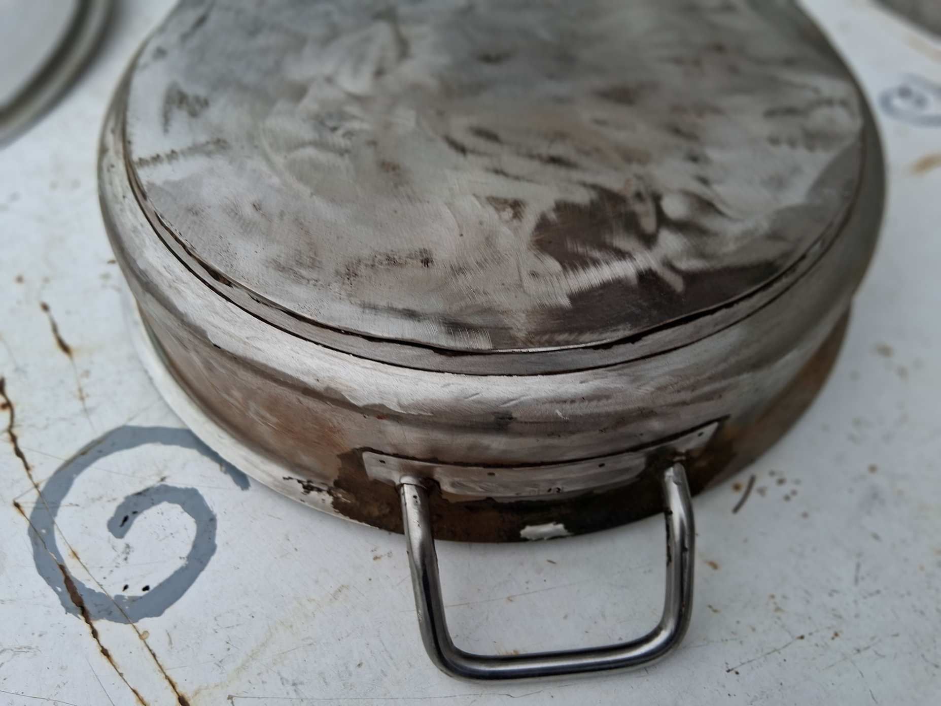 ipari rozsdamentes sütőedény 38 cm