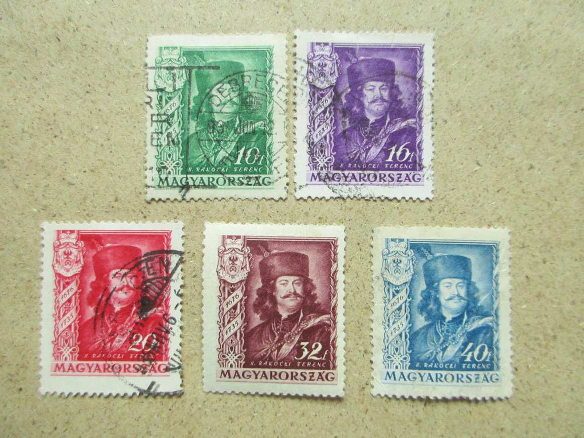 1935.  II. Rákóczi Ferenc használt sorozat (139)