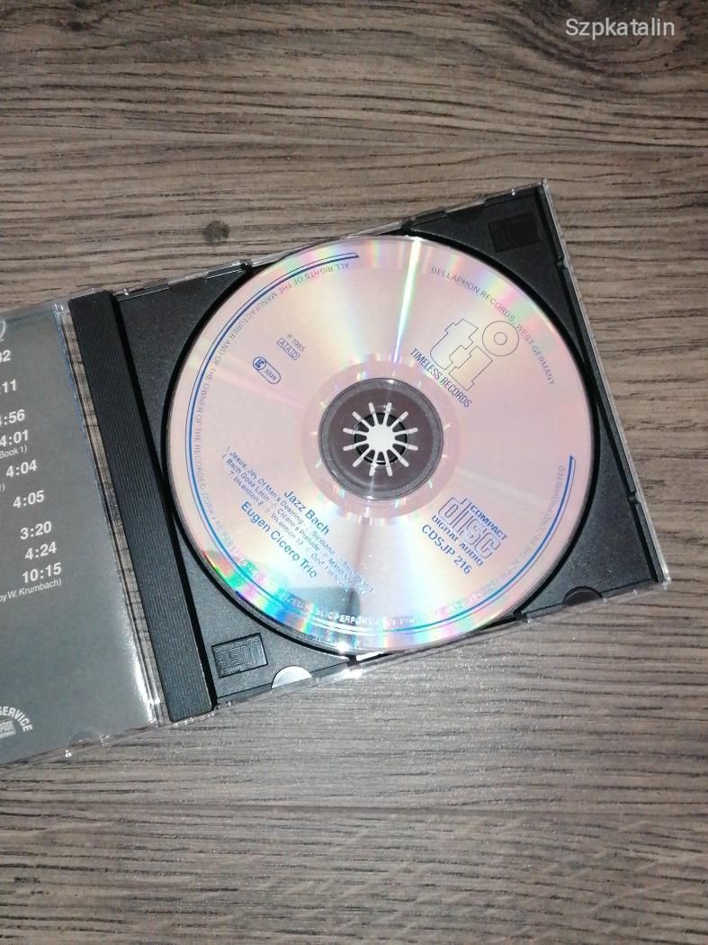 CD - Eugen Cicero Trio - Jazz Bach