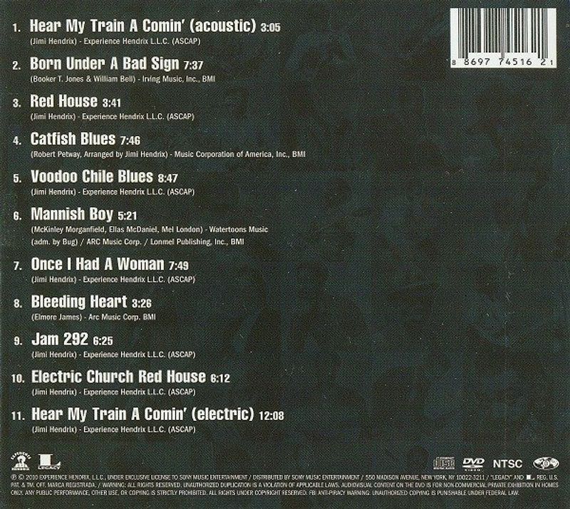 Jimi Hendrix - Blues 2xCD digipak
