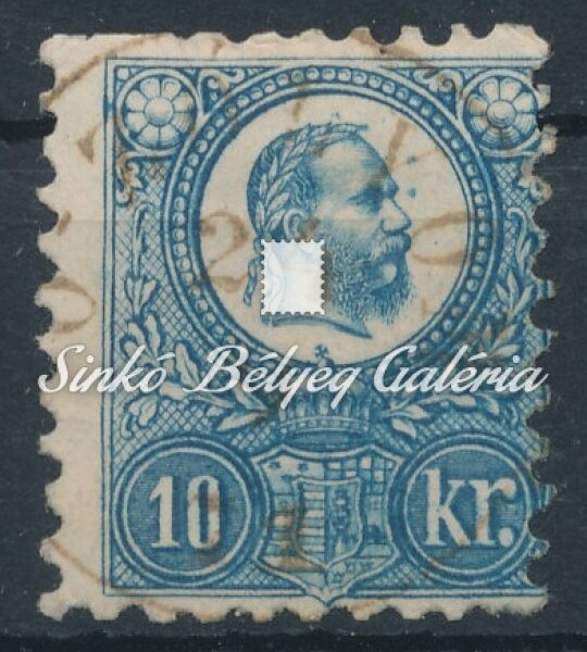 1871. Réznyomat 10kr, Ó-ZÓLYOM