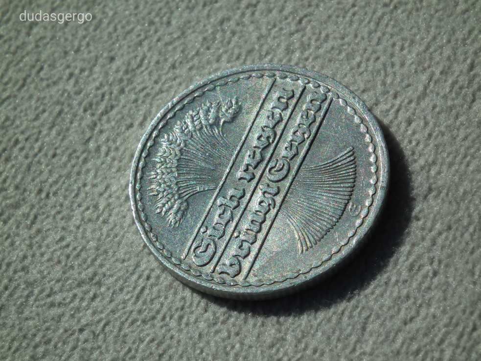 Németország, weimari 50 Pfennig, 1920 E