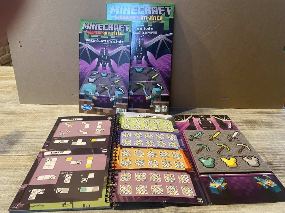 ThinkFun Minecraft mágneses úti játék