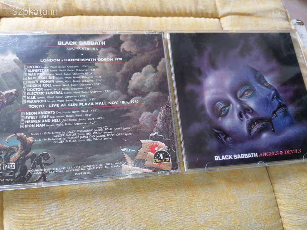 CD - Black Sabbath - Angels & devils