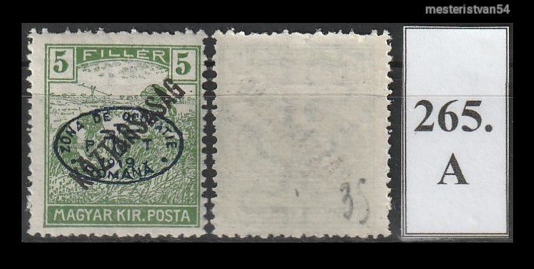 1919.Debrecen -Román megszállás (II.) November 21. A-265