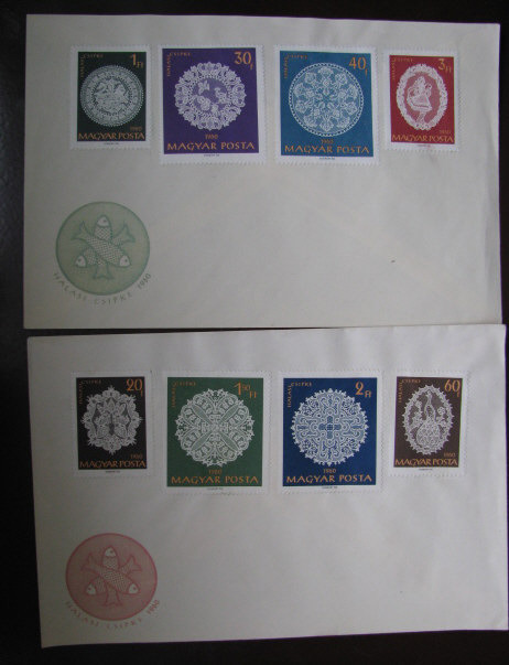 1960 Halasi csipke FDC