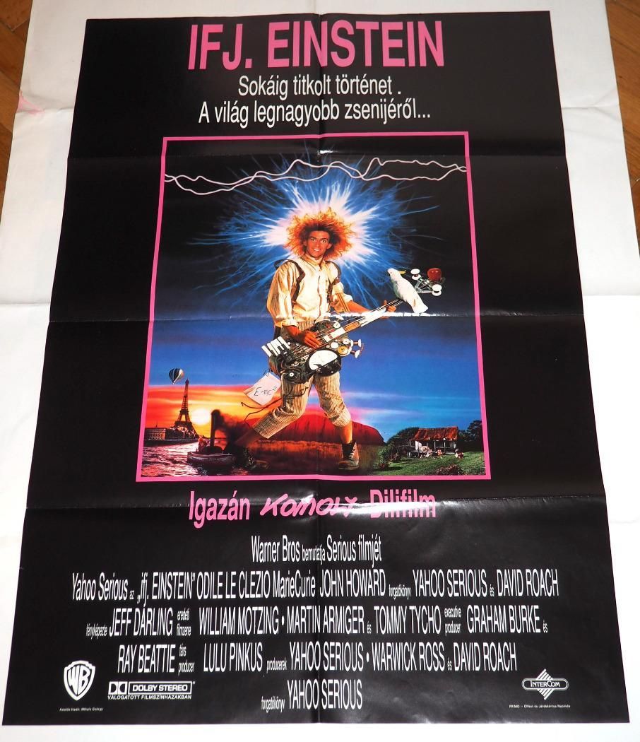 Moziplakát - Ifjú Einstein, 1988
