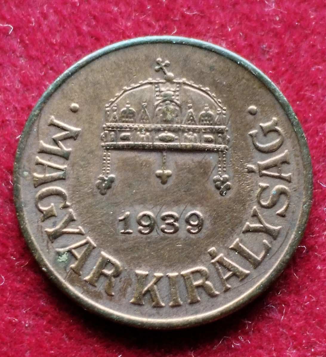 1 Fillér 1939