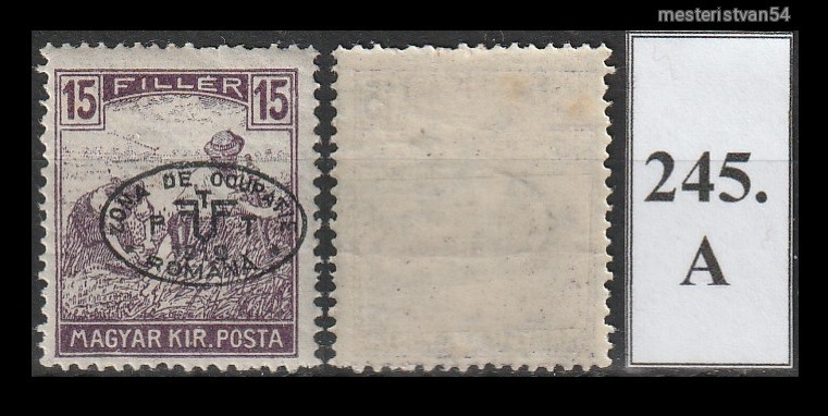 1919.Debrecen -Román megszállás (II.) November 21. A-245