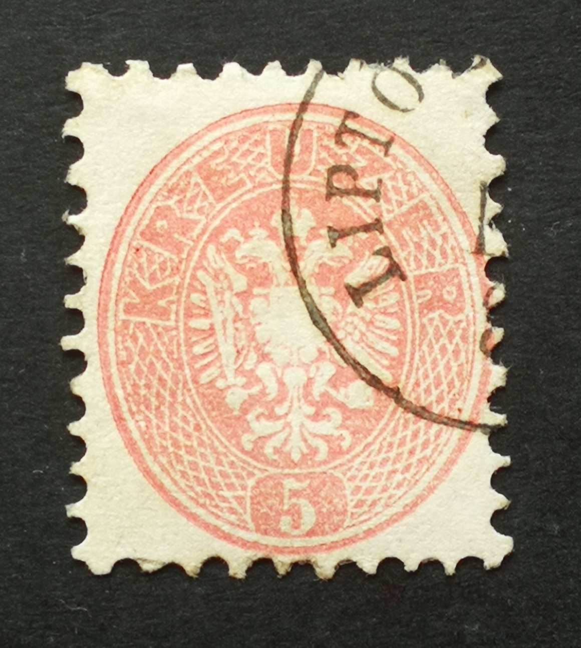 Magyarország 1863/64 Könyvnyomat 5 Kr. LIPTÓ (ST. MIKLÓS) Gudlin 70  H