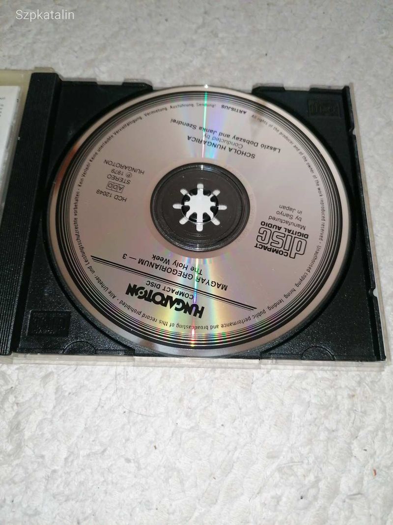 CD - Magyar Gregoriánum 3