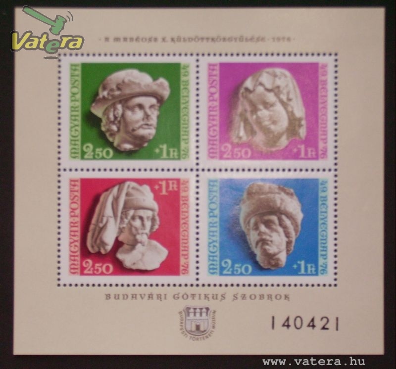 1976 Mabéosz X. küldöttközgyűlése blokk