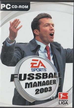 Fussbal Manager 2003 ~  PC CD-ROM
