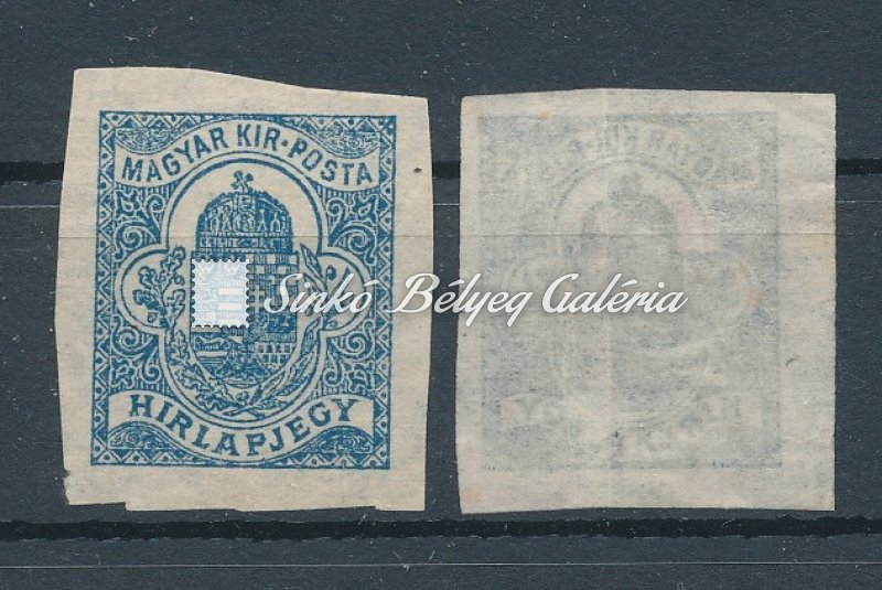 1920/22. Hírlapbélyeg