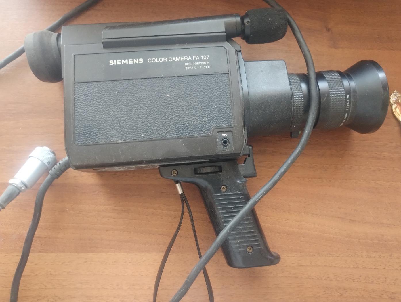 siemens Color Camera FA107  videókamera