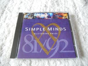 SIMPLE MINDS : Glittering prize 91/92  CD ( ÚJ)