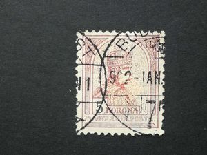 Magyarország 1900 Turul 5 K Bud(ape)st D