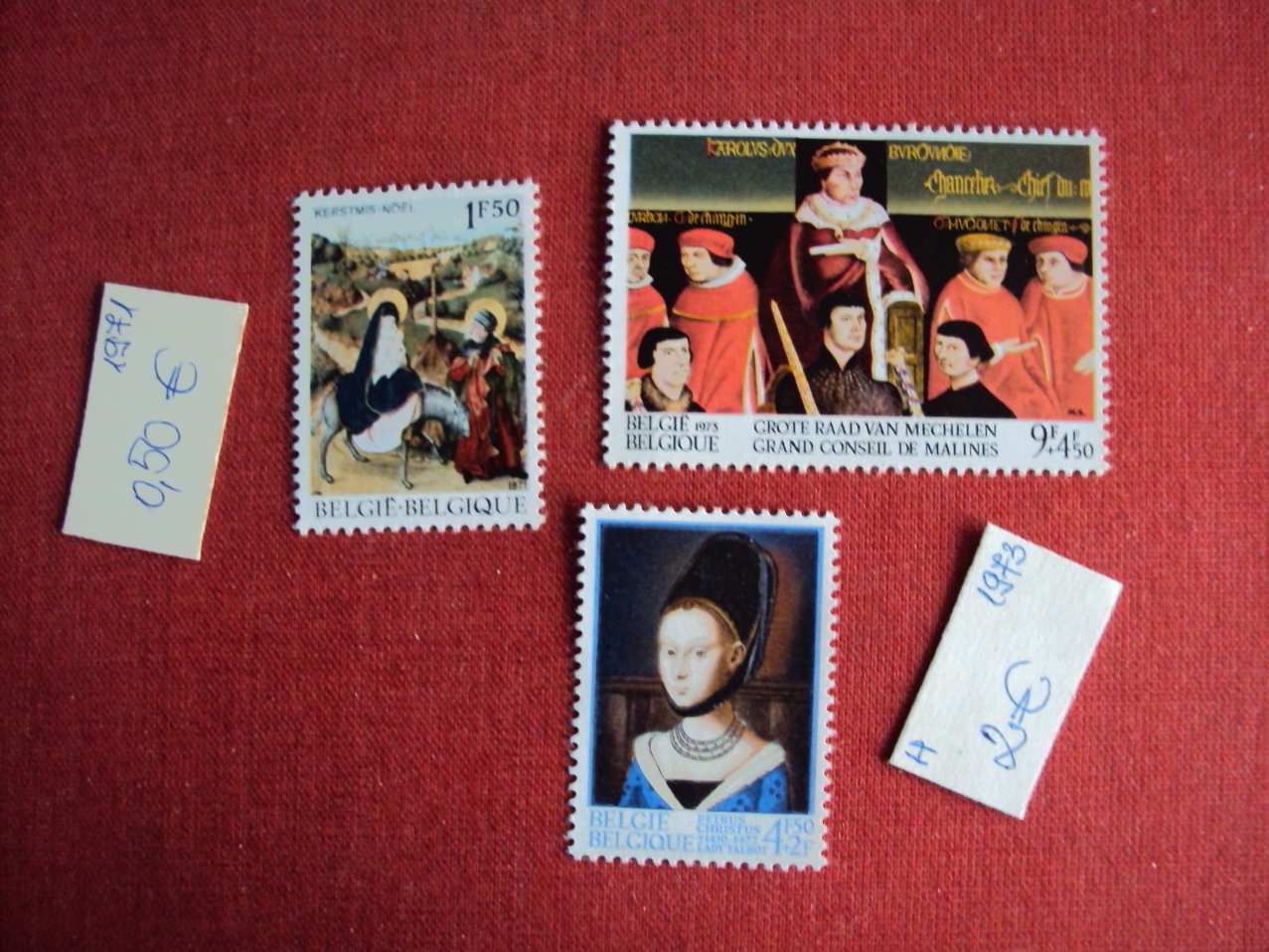 Belgium  postatiszta sorai-4