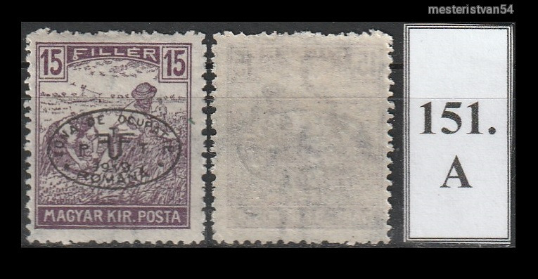 1919.Debrecen -Román megszállás (II.) November 21. A-151