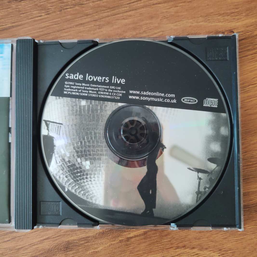 Sade / Lovers Live 696998637320