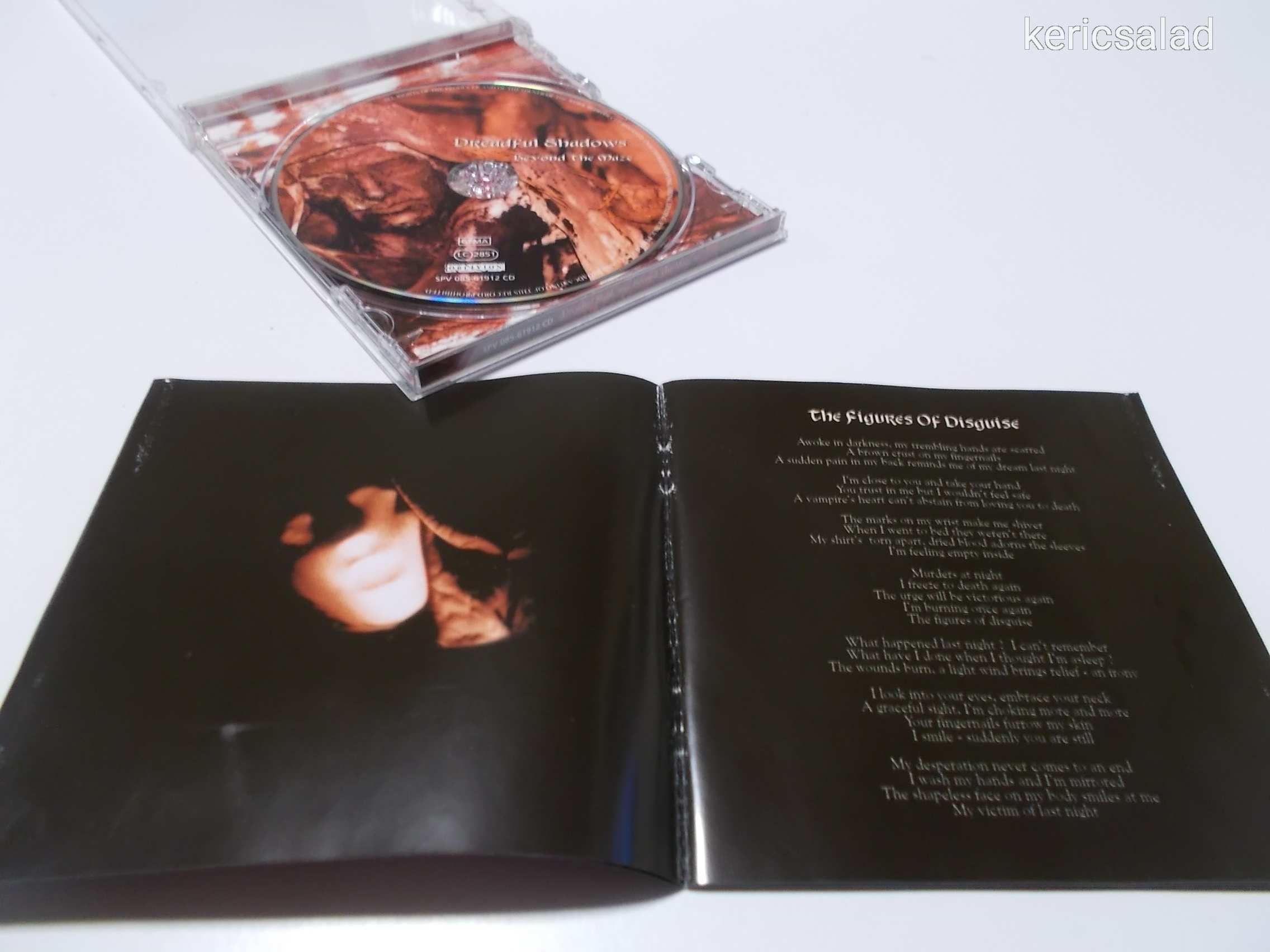 Dreadful Shadows: Beyond the maze cd 1998