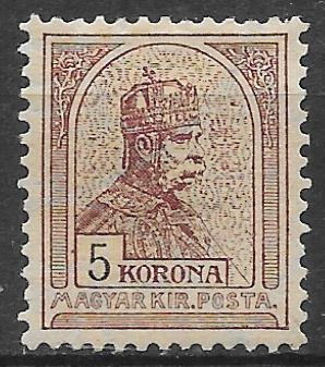 1900. Turul 5 K falcos bélyeg ( 35 000 )