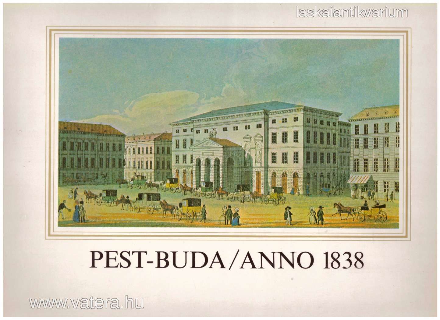 Pest - Buda anno 1838