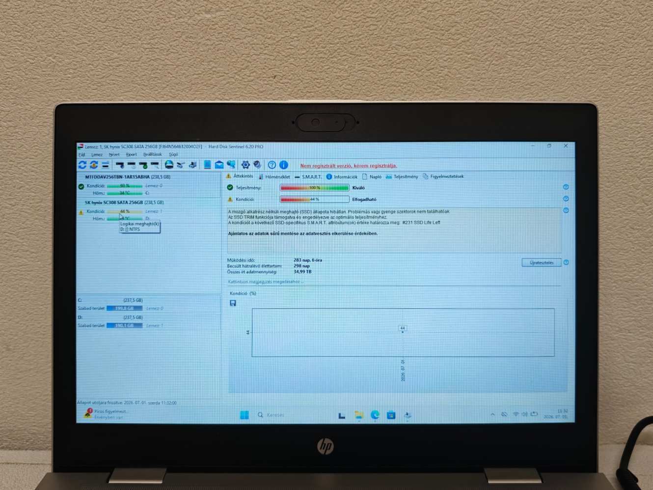 26. 256GB M.2 SSD