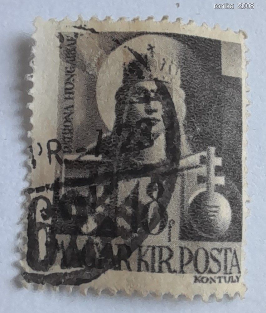 1943/1944 Hadvezérek 18 filléres pecsételt