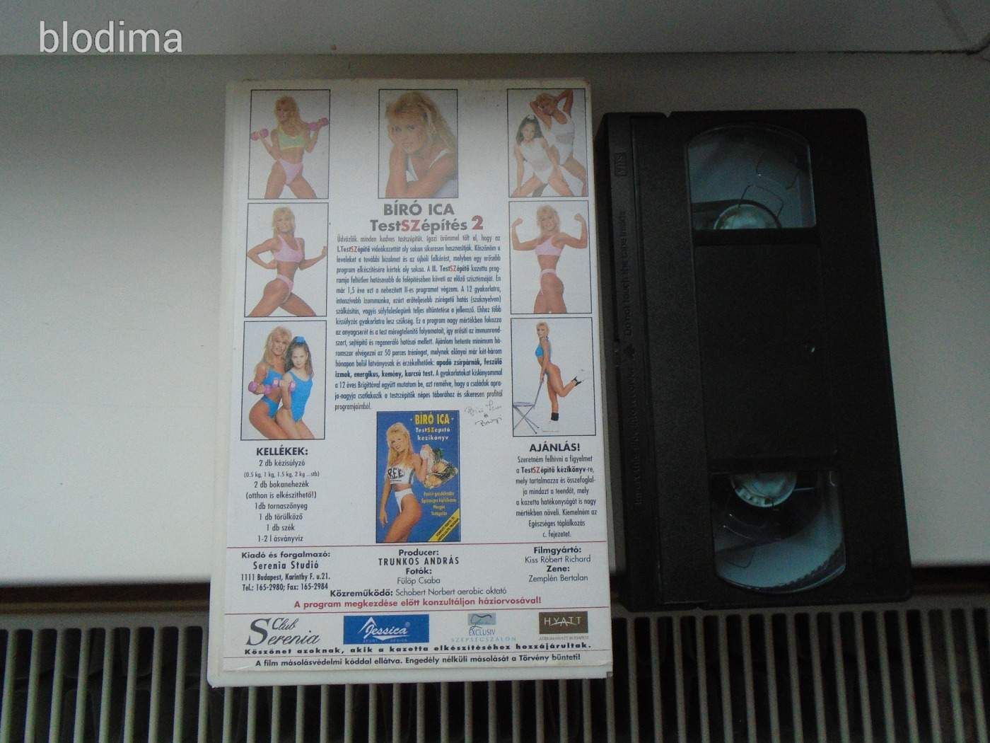 VHS BÍRÓ ICA TESTSZÉPÍTÉS!