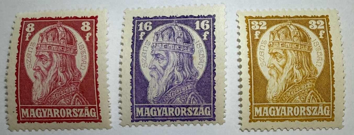 1929 Szent István (II.) Teljes Bélyegsor (**)