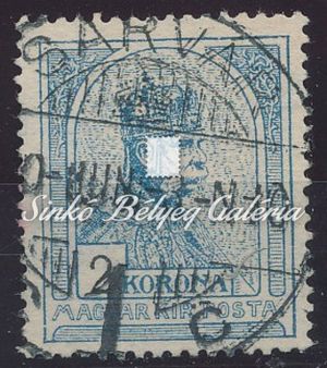 1908. Turul 2K bélyeg