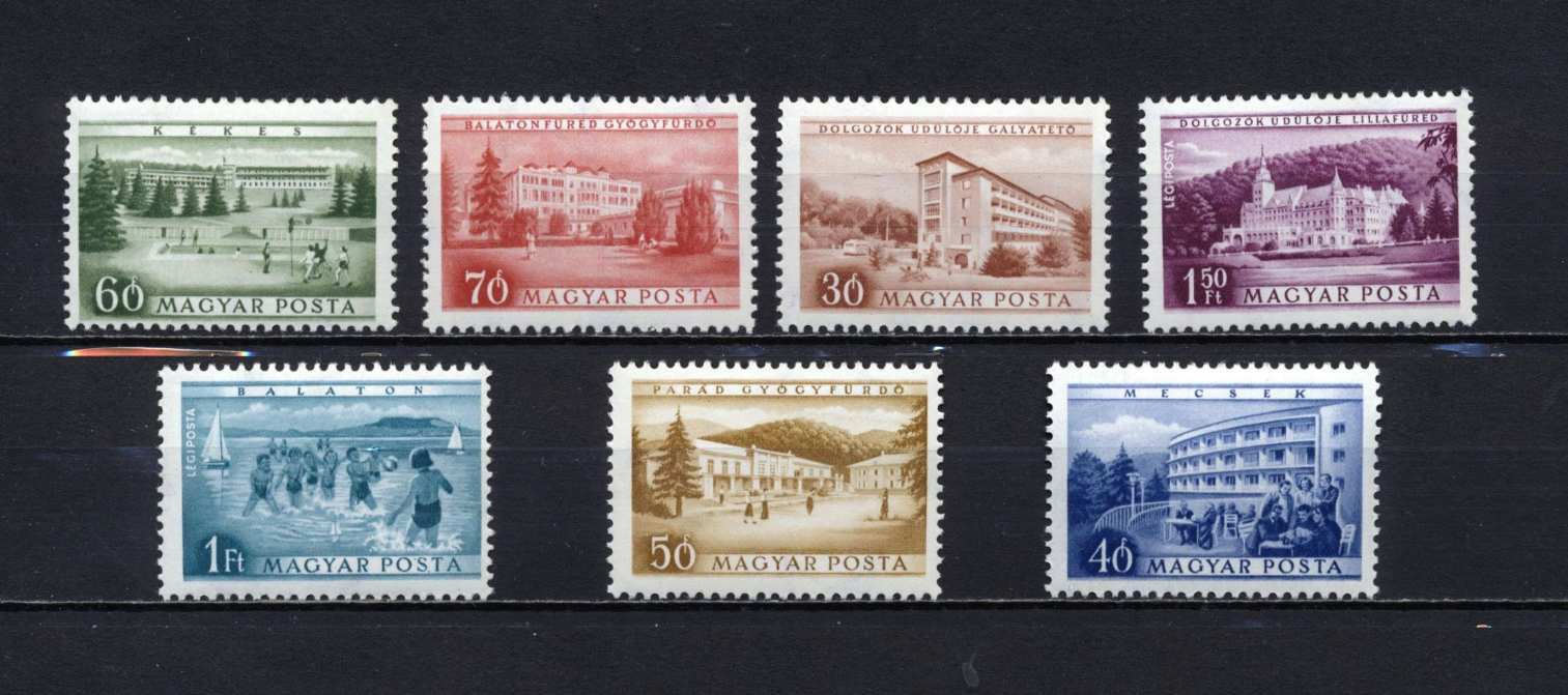 1953 Üdülők, postatiszta, kat. (MPIK 2025): 2000 Ft