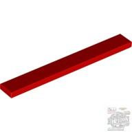 Lego Tile 1 X 8, Red