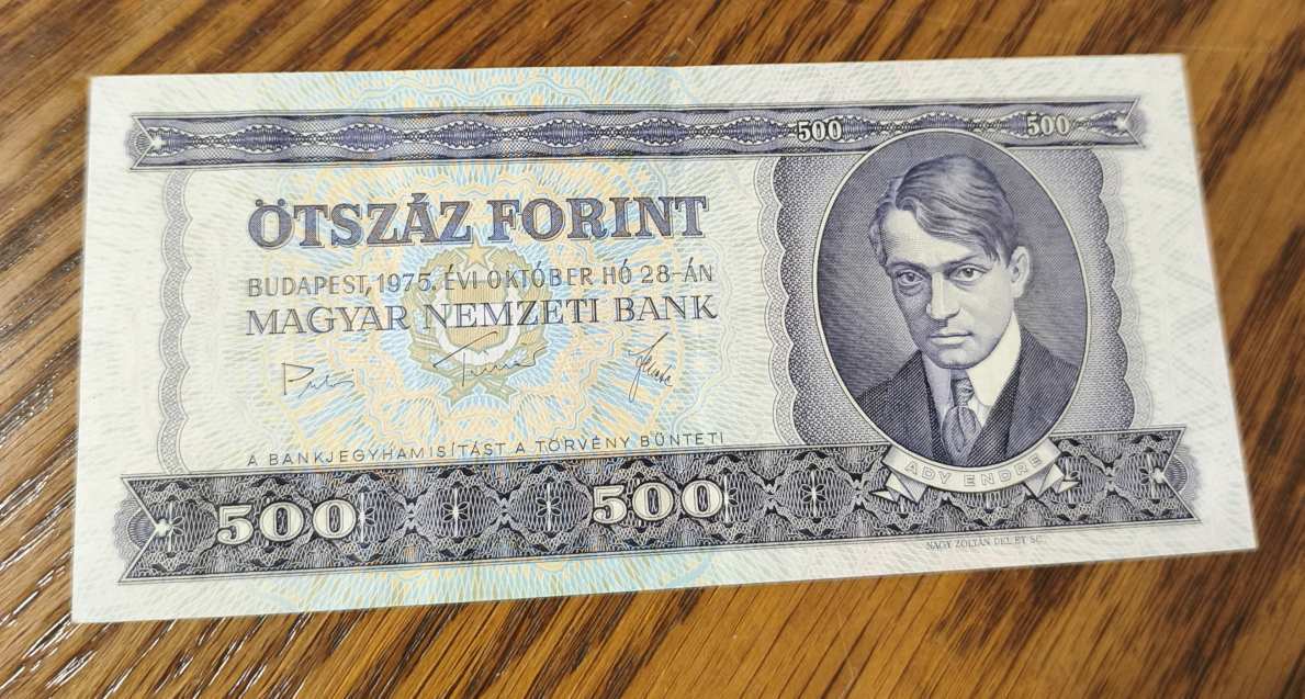 500 Forint 1975   VF