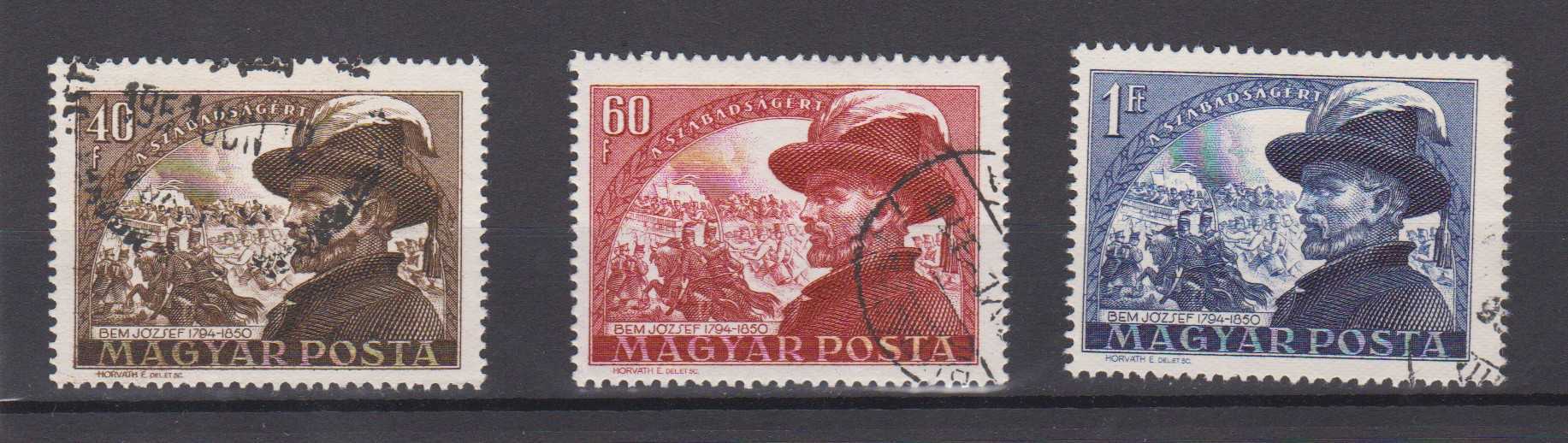 Magyarország 1950 Bem József (I.)  sor  bélyegzett