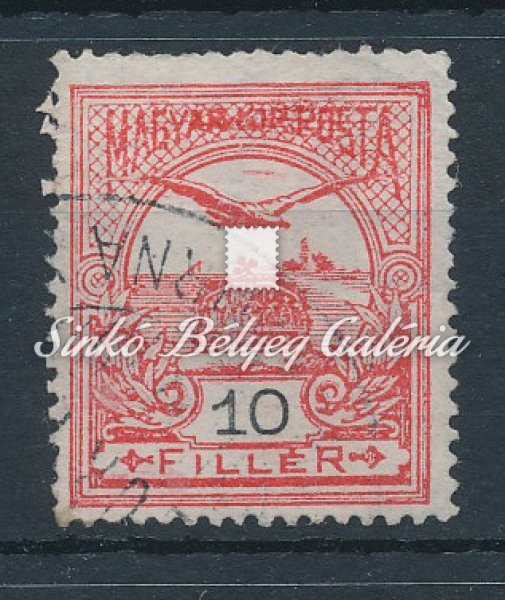 1909 Turul 10f tévnyomat