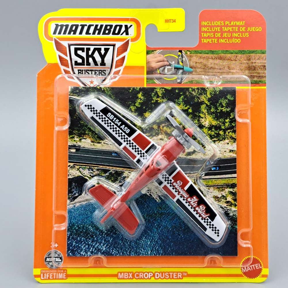 MBX Crop Duster repülőgép Matchbox