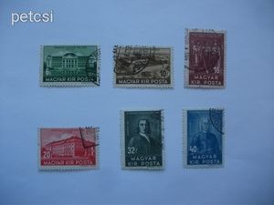 Magyar bélyeg / bélyegsor Debrecen 1938 3 db
