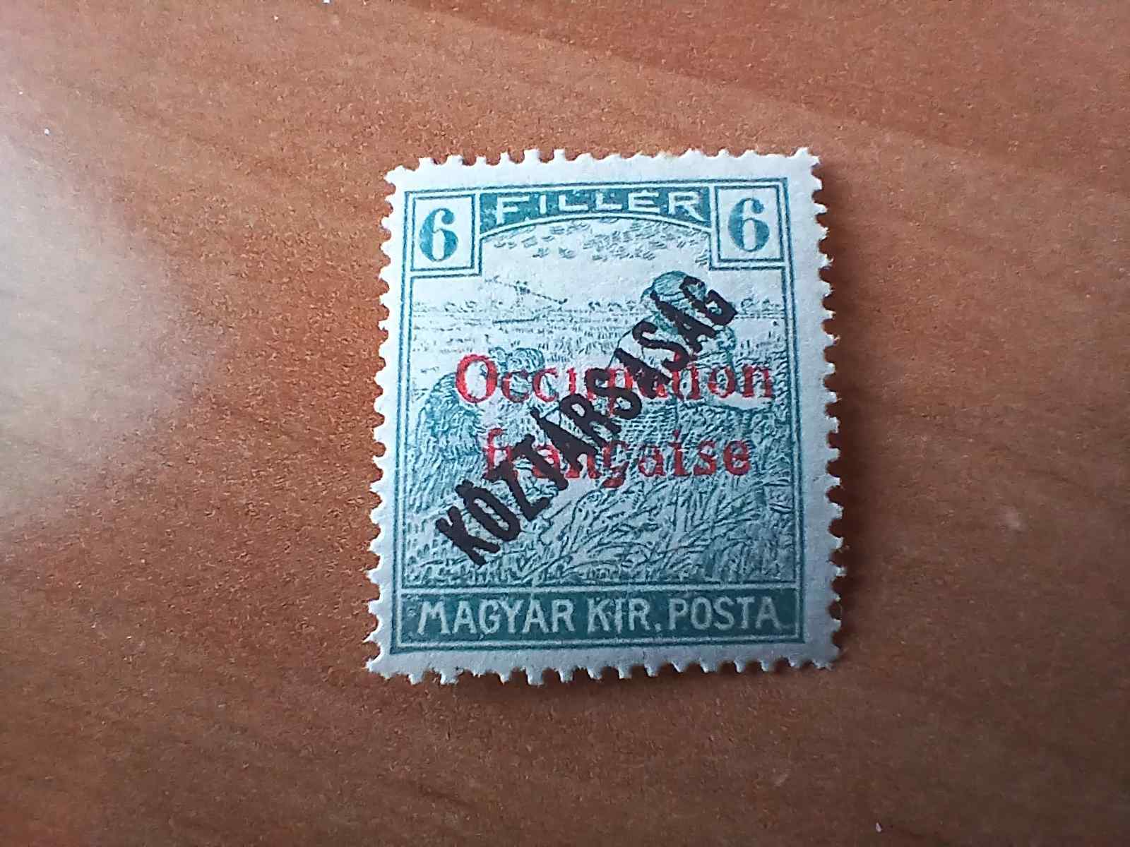 MEG1919-0033 Arad (francia megszállás) Helyi kiadás postatiszta kat. ár 3000 HUF