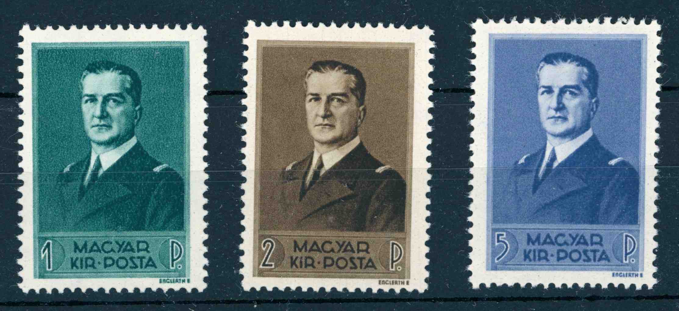 1941 NAGY HORTHY postatiszta * sor PHu 2.000 Ft (e71)