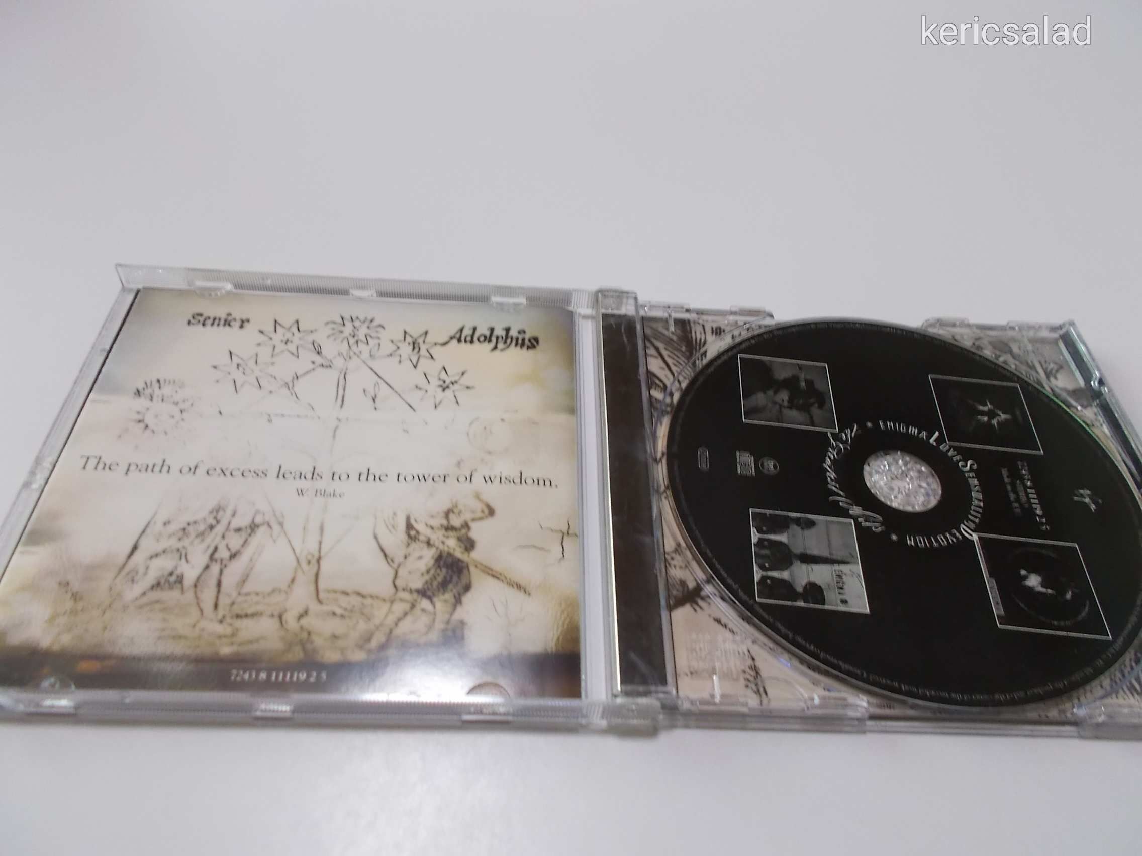 Enigma: Love Sensuality Devotion cd 2001