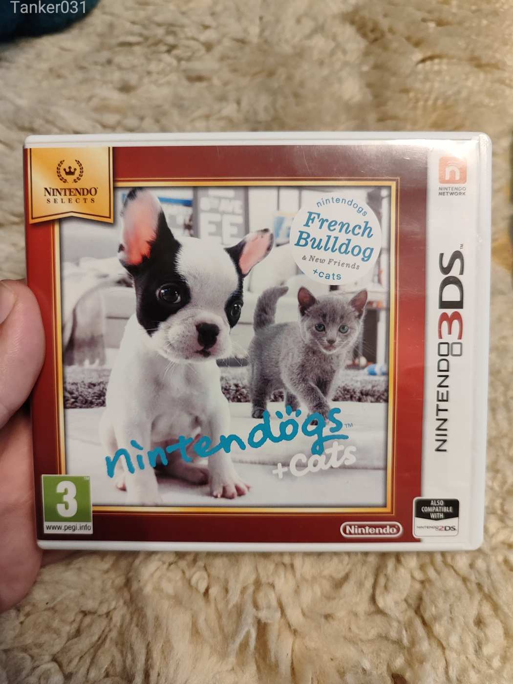 Nintendo 3ds  Nintendogs+cats  játék