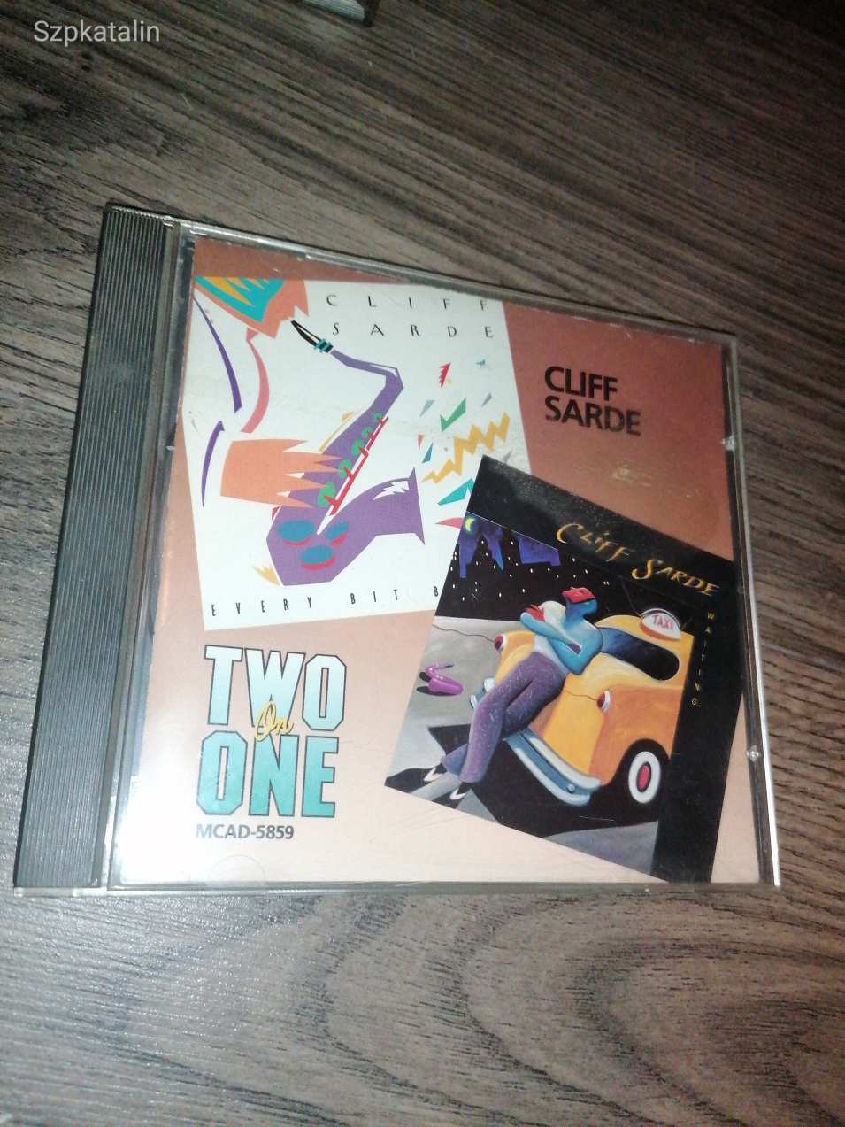 CD - Cliff Sarde - Every bit better / Waiting