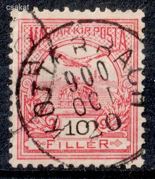 1900 turul KOTTERBACH bélyegzés Ötösbánya Felvidék Slovakia Gudlin E3.20 / 80 pont (d14)