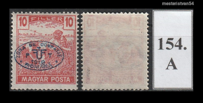 1919.Debrecen -Román megszállás (II.) November 21. A-154