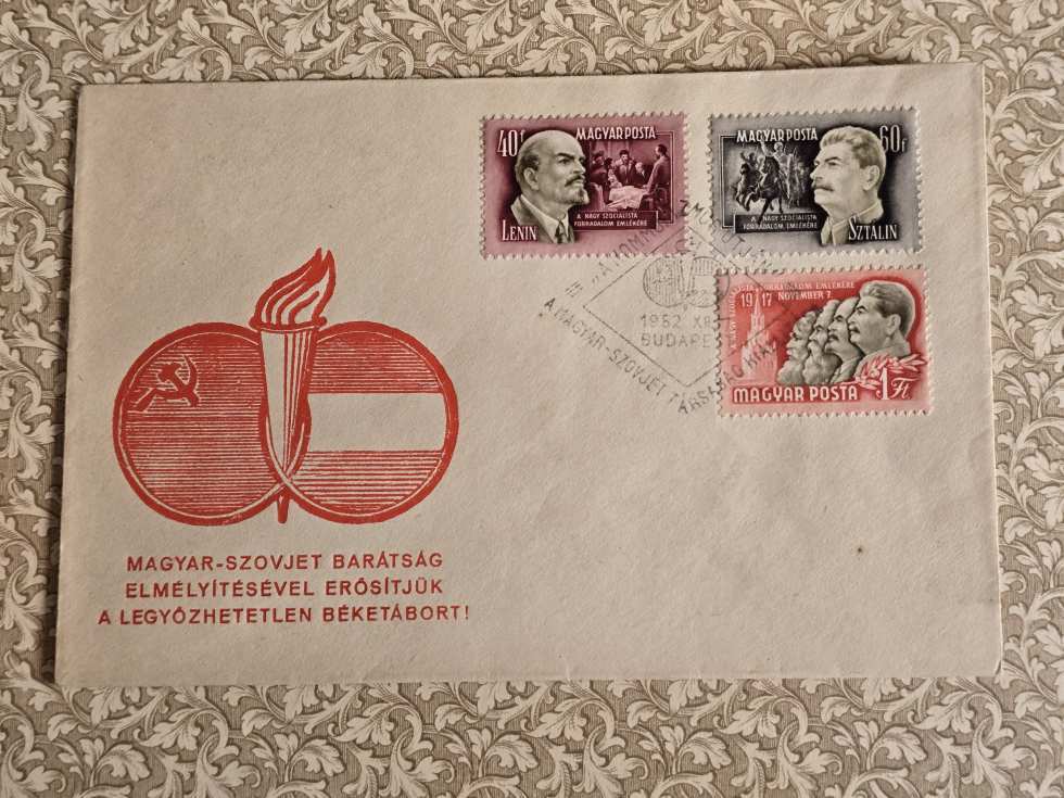 Magyar Szovjet barátság 1952 FDC