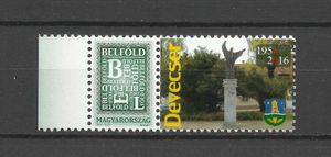 276. Személyes bélyeg Magyarország 2025 Devecser 1956-2016