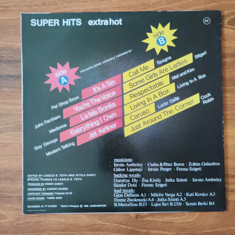 Super Hits - Extra Hot SLPM 37144
